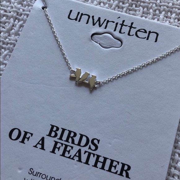 BIRDS OF A FEATHER Pendant Sterlng Silver Necklace - Picture 2 of 5